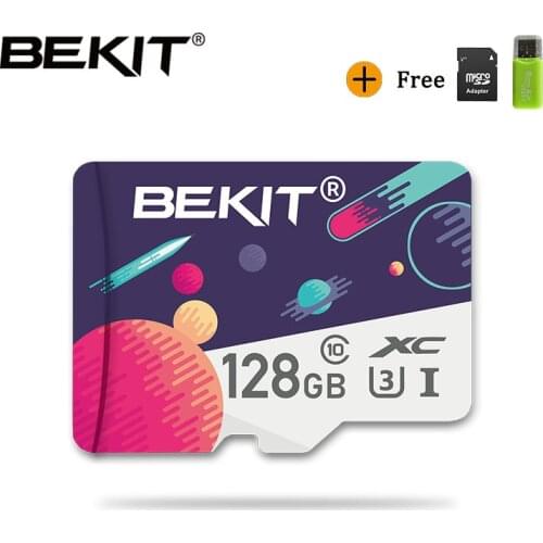 Bekit 100% Original Memory card 128gb 256gb 32gB 64gb 16gb 8gb TF/SD card SDXC SDHC class 10 Flash drive for smartphone camera