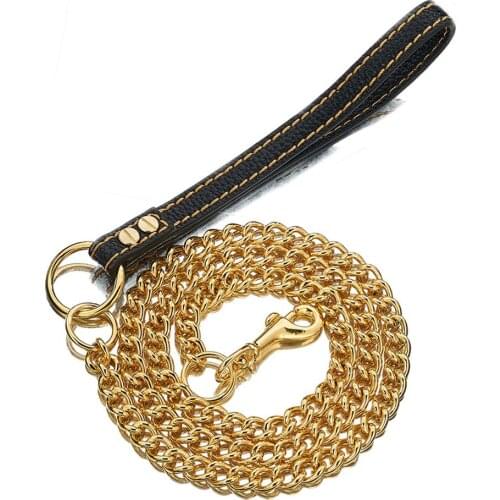 9mm Pet Dog Stainless Steel Chain Hauling Cable The Pet Of The Rope Wholesale Exquisite Workmanship And Affordable Price 2020
