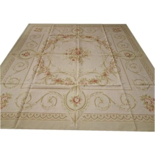 Carpet handmade antique aubusson rugs play carpet baby handwoven wool carpets retro rug