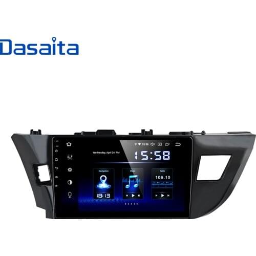 Dasaita 10.2" Android 10.0 Car GPS Radio Player for Toyota Corolla 2014 2015 2016 with Octa Core 4GB 64GB Auto Stereo Multimedia