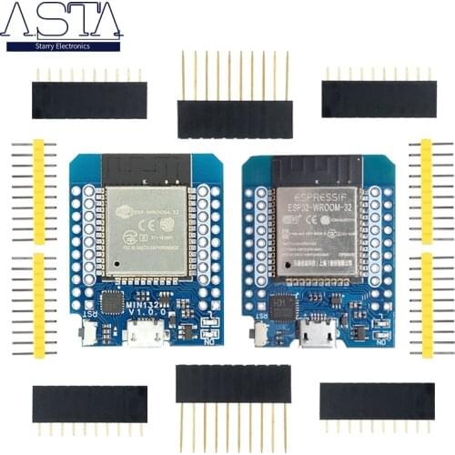 D1 Mini ESP32 ESP-32 WiFi+Bluetooth Internet of Things Development Board based ESP8266 Fully Functional