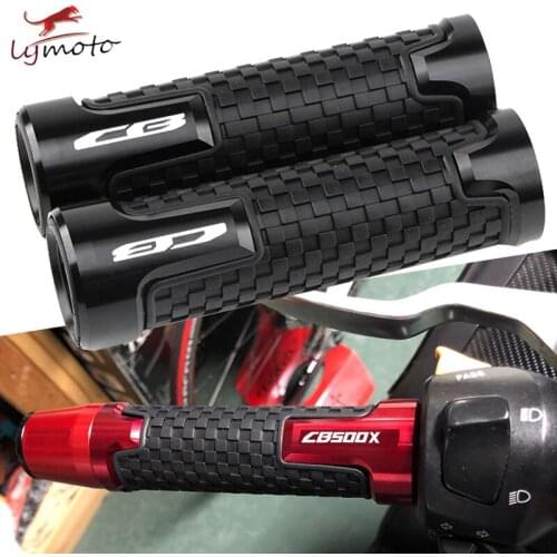 For Honda CB CB400 CB500F CB500X CB190R CB250R CB300R Hot Deals 7/8'' 22MM Motorcycle Handlebar Handle Grip Hand Bar Grips End