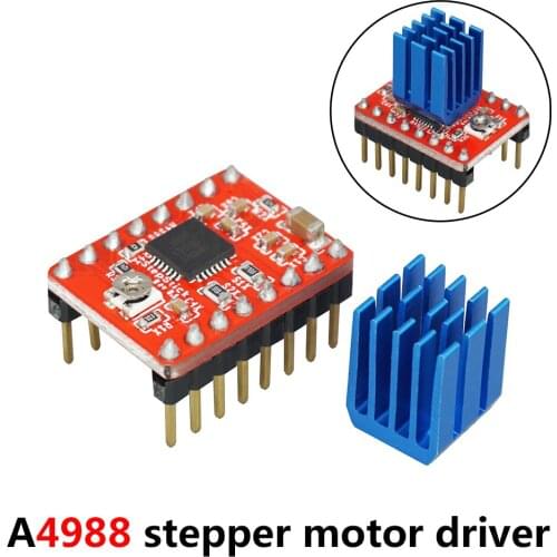 3D Printer Board Parts A4988 Stepper Motor Driver With Heat sink Carrier Reprap RAMPS 1.4 1.5 1.6 MKS GEN V1.4 board StepStick