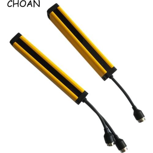 CHOAN SS4012T 40mm 12 beams DC Photoelectric protecter Infrared sender receiver Safety light curtain sensor Safety grating punch