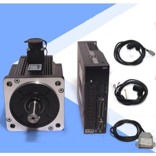 40ST-M00330 AC servo motor driver kit 100W pulse signal 5V without brake