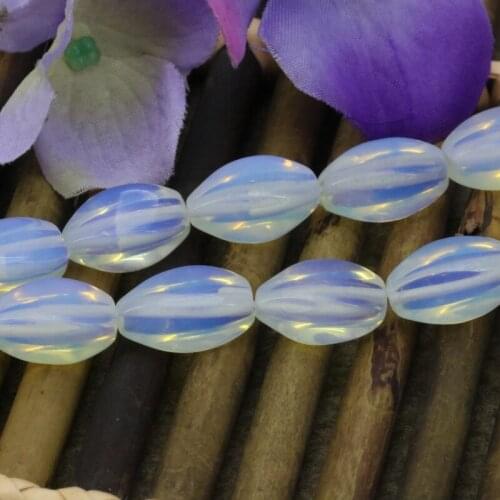 Hot sale Distorted shape opal loose beads 8x15mm 15" DIY stone beautiful women jewelry making design