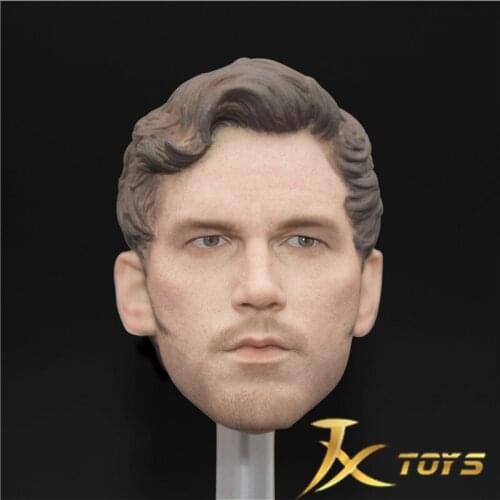 1:6 Scale Male Peter Jason Quill 2.0 High Quality Head Carving Fit 12"Action Figure Accessories in Stock