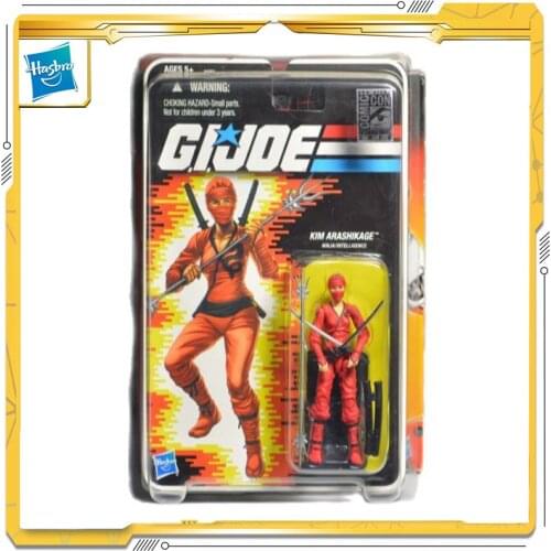 Original Hasbro G.I. Joe SDCC 2012 limited KIM ARASHIKAGE Action & Toy figures Model Toys For Children