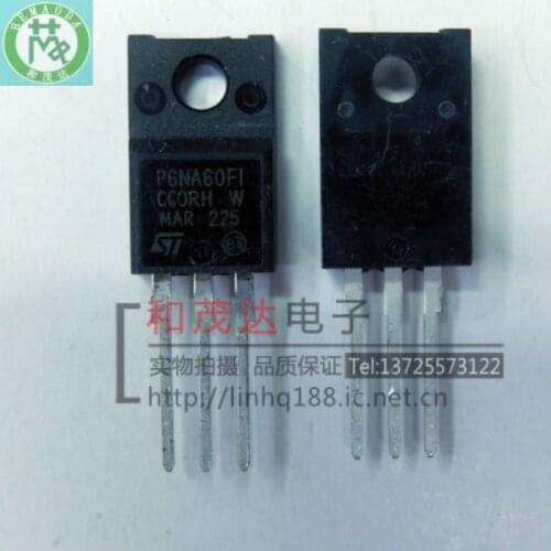 Original New 5PCS/ STP6NA60FI P6NA60FI 600V TO-220F TO220F