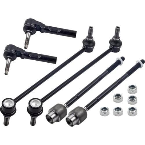 Sway Bar End Links Front Inner & Outer Tie Rod Ends For PONTIAC G6 For SATURN AURA For CHEVROLET MALIBU All Models 2004 - 2012