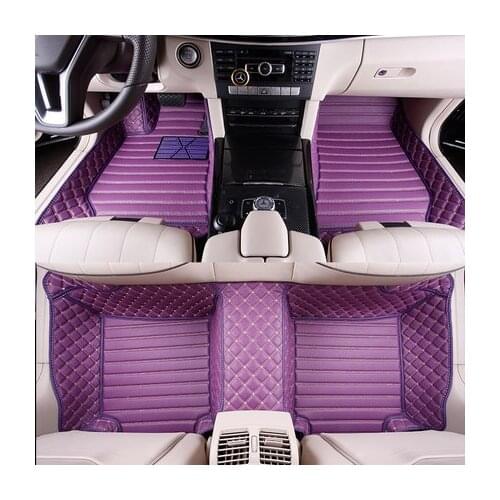 Custom Full Covered Special Car Floor Mats for Dodge Journey RAM 1500 5seat Waterproof Durable Carpets