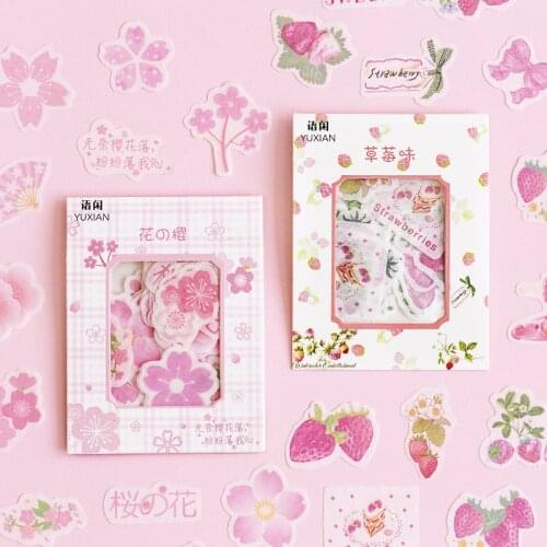 Everything Pink Creative Girl Decorative Stickers Adhesive Stickers DIY Decoration Diary Stationery Stickers Children Gift