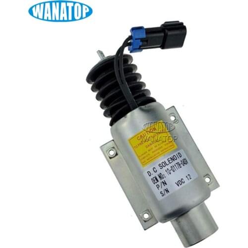 10-01178-02 100117802 10-0117802 10 01178-04 100117804 10-0117804 10-01178-00 10-01178-02SV 10-011 12V for Kubota Stop Solenoid