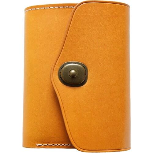 2021Hot Handmade Italy Leather Wallet Case Distress Men Wallets Brand Coin Purse Holder Male Wallet