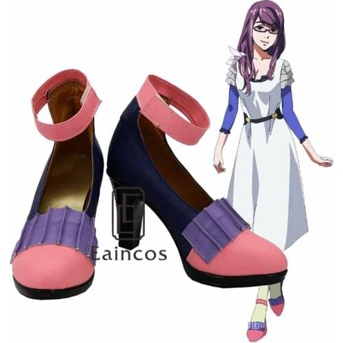 Anime Tokyo Ghoul Rize Kamishiro Cosplay Party Shoes Custom-made