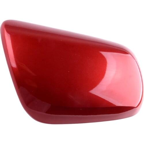 Car Right Side Rearview Mirror Cap Cover Housing Red ABS Fit For Toyota Corolla 2007 2008 2009 2010 2011 2012 2013