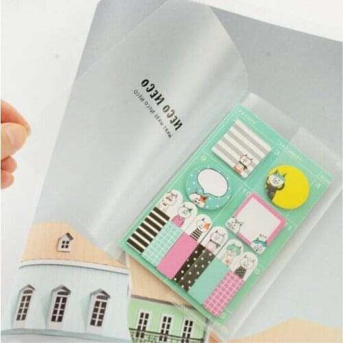 Animals Party Memo Pad N Times Sticky Notes Memo Notepad Bookmark Gift Stationery Office & School Supplies