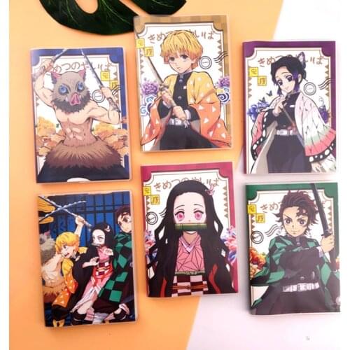 Demon Slayer Notebook Anime Kimetsu No Yaiba Note Book Paper Agenda Schedule Planner Sketchbook Gift For Kids