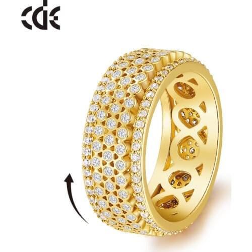 Женские золотые кольца CDE China At AliExpress