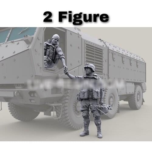 1/35 Resin Model Figure GK , No car , Unassembled and unpainted kit