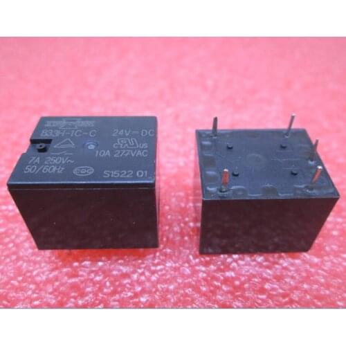 HOT NEW relay 833H-1C-C 24VDC 833H-1C-C-24VDC 833H1CC 24VDC DC24V DIP5