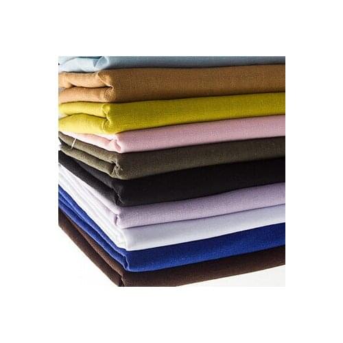 Solid linen / solid color linen / cotton clothing apparel fabrics / DIY handmade linen cloth fabric / cloth background