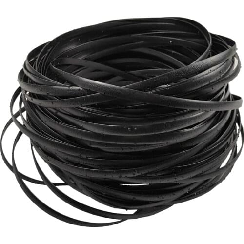 Woven Rattan,Plastic Wicker Repair Material for Garden Chair Black Table Patio Furniture Storage Basket Hand-Woven DIY