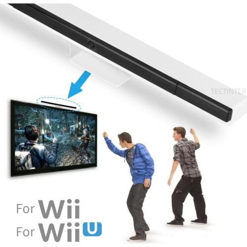 Wired Wireless Sensor Remote Bar Receiver For wii Wired Infrared IR Signal Ray Sensor Receiver Bar For Nintend Support Bluetooth