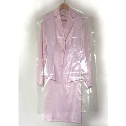 Transparent 20 pcs Dustproof Clothes Garment Suit Dress Jacket Storage Bag Cover Travel Coat