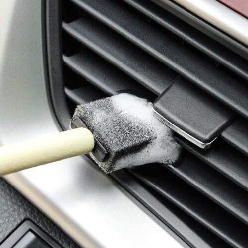 Car Air Conditioner Vent Duster Brush For BMW X1 X2 X3 X4 X5 X6 X7 e46 e90 f20 e60 e39 f10
