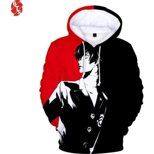 Persona 5 3D Printed Hoodies Women/Men Harajuku Fashion Long Sleeve Hooded Sweatshirts 2019 Hot Sale Casual Streetwear Clothes
