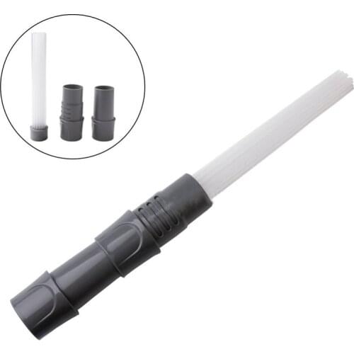 Universal Vacuum Attachment Dust Brush Small Suction Brush Tubes Cleaner Remover Tool Cleaning Brush for Air Vents Keyboards