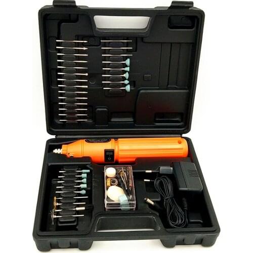 High speed rotary tool Electric grinder Mini Drill Grinding Set 3.6V DC 60 in 1 accessories Tool for Milling Polishing Drilling