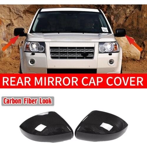 Car Rearview Mirror Cover Caps Shell Trim Frame for Land Rover Range Rover Sport L494 - L405 Discovery 4 5 L462