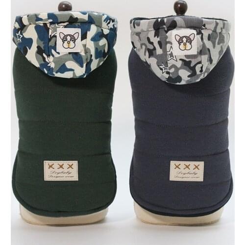 2019 Brand Pets Dog Clothes Coat Hoodie Autumn Winter Dogs Pet Clothing For Small Dog Costume Clothes Jacket roupa cachorro