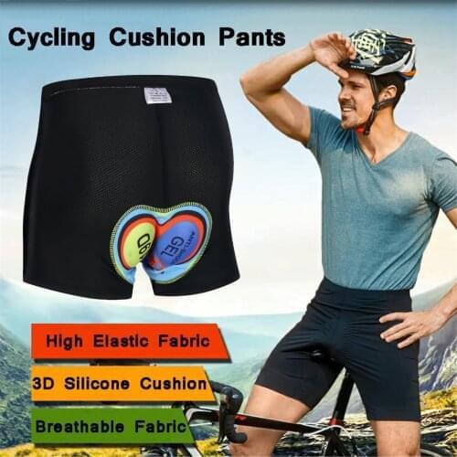 3D Thickened Silicone GEL Padded Bicycle Bike Cycling Underwear Shorts Pants Padded Bicycle Bike Shorts Cycling