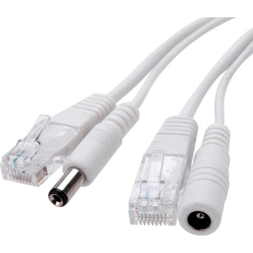 5 pair POE Splitter + POE Injector POE Switch Cable CCTV Adapter 12V Power Supply Cable CCTV Accessory used for IP camera