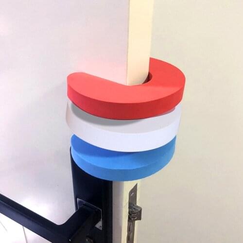 5PCS Door Stopper For Baby Finger Protector Baby Safety Security Children Security Infant C Shaped Doorstop Lock Door Stopper