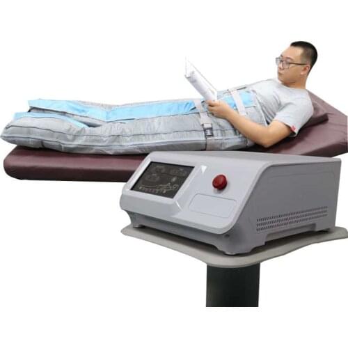 Free shipping professional air pressure slimming device Sauna lymphatic drainage massage suit