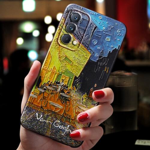 For Fundas Realme GT Neo Q3 Pro Case Cover For Real me Realme GT Q 3 Pro 5G Case Cute 3D Art Coque Cafe Terrace Phone Cases