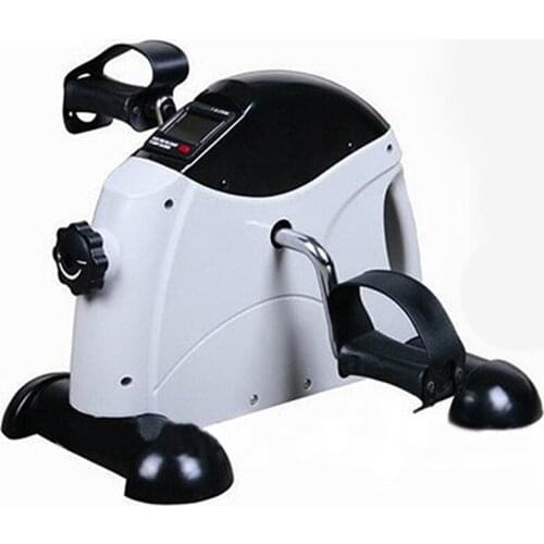 Home Mini Exercise Bike LCD Display Leg Trainer Rehabilitation Machine Stepper Fitness Treadmill Slimming Spinning Bike Indoor