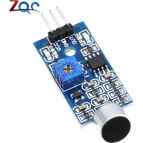 Microphone Sensor AVR PIC High Sensitivity Sound Detection Module LM393 Dual Differential Comparators Output for Arduino