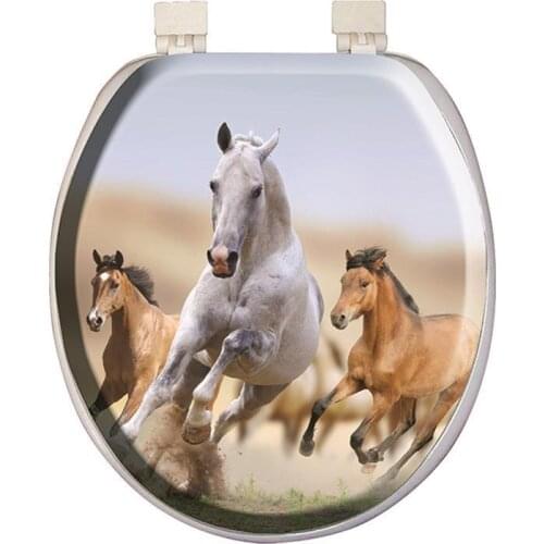 Softy Classic Pattern Soft Toilet Seat Cover White