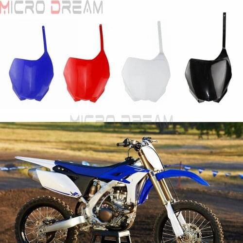 Racing Front Number Plate Name Plates Blank Board For YZ125 YZ250 YZ250F YZ450F WR250F WR450F YZ 125 250 250F 450F WR 250F 06-14