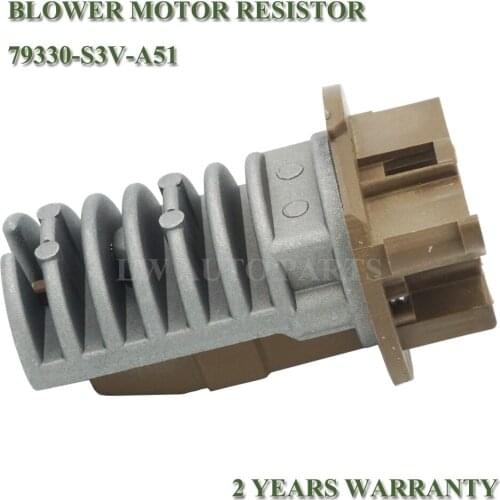 Blower Motor Resistor Rear Fits For Acura MDX 2001-2006 Honda Pilot 2003-2008 79330-S3V-A51 79330S3VA51 RU364