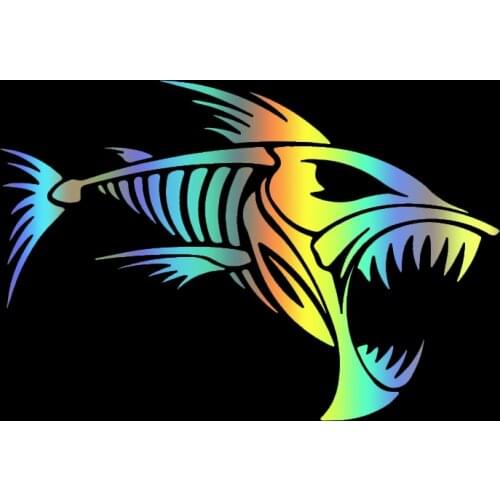 S50740# Various Sizes/Colors Car Stickers Vinyl Decal Fisherman Go Fishing Motorcycle Decorative Accessories Creative