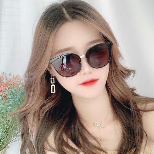 HKNA Oversized Cat Eye Sunglasses Women 2021 Luxury Brand Sun Glasses for Women/Men Retro Colorful Mirror Lentes De Sol Mujer