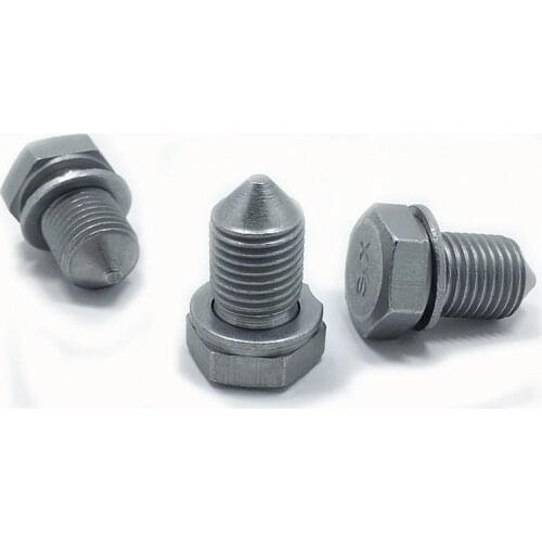 3 Pcs Oil Pan Drain Screws New For Eos Golf CC Jetta Passat Bettle EOS Tiguan A3 A4 Q5 TT A6 A8 N91101401 N90813201 N90813203