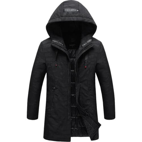 Мужские длинные парки YIHUAHOO China At AliExpress