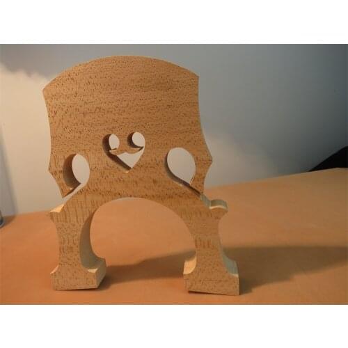 1pcs SONG Brand Double bass bridges 1/2,aged Maple #6550,Double bass part